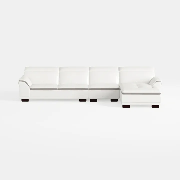 Glory Furniture Riveredge Faux Leather Sectional